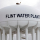 The Flint Water Plant tower is shown Jan. 13, 2016, in Flint, Mich.
Bill Pugliano/Getty Images